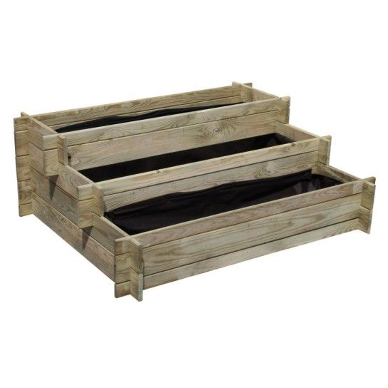 MINI HORTA ESCADA 100X80X36CM MINI HORTA ESCADA 100X80X36CM