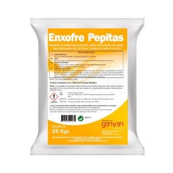 ENXOFRE PEPITAS 25KG