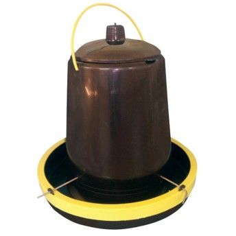 COMEDOURO PL�STICO+TAMPA 8KG
