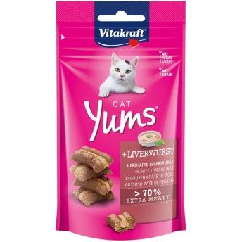 SNACK CAT YUMS SALSICHA FIGADO
