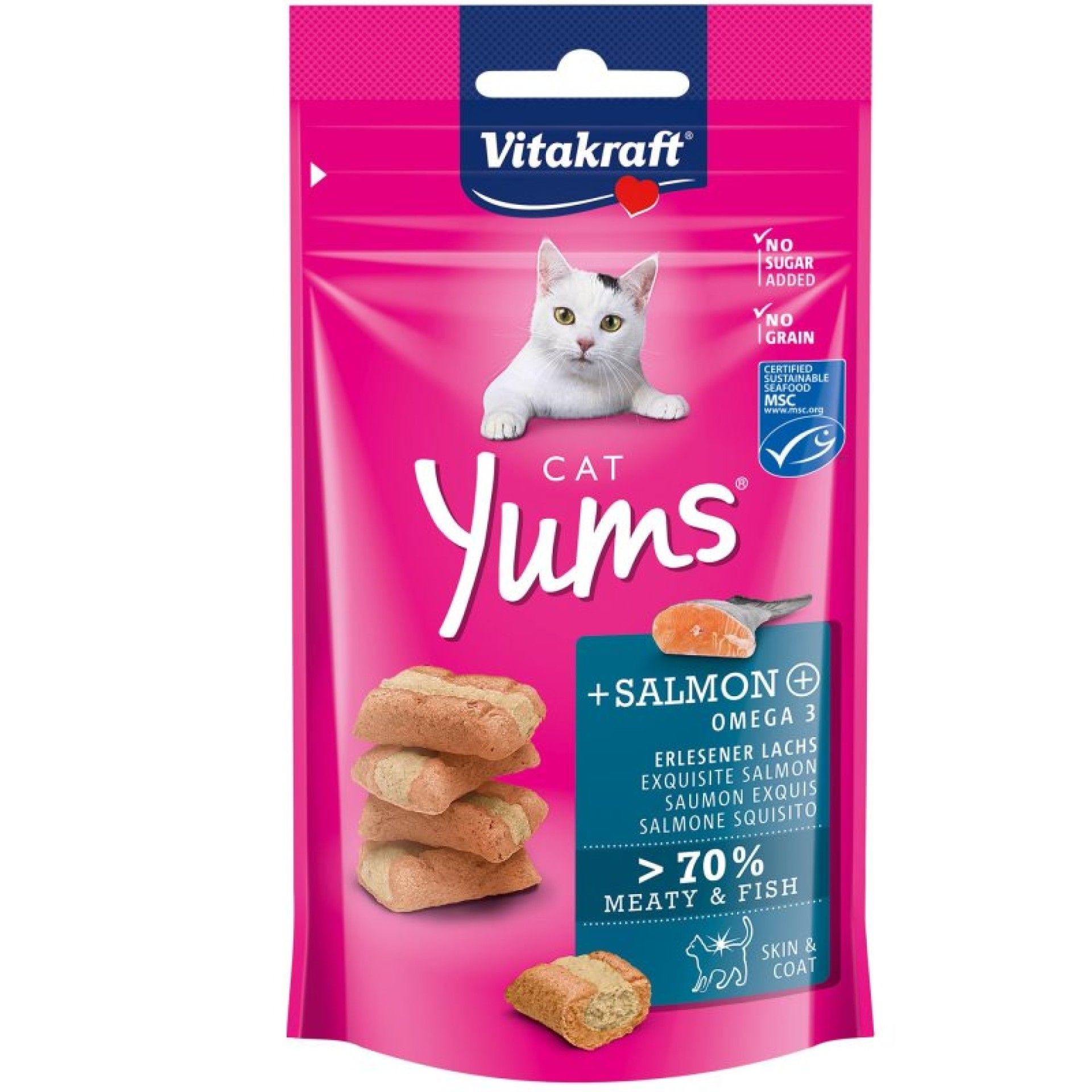SNACK CAT YUMS SALMAO SNACK CAT YUMS SALMAO