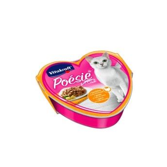 ALIMENTO GATO POESIE PEDACOS PERU E QUEIJO 85GR