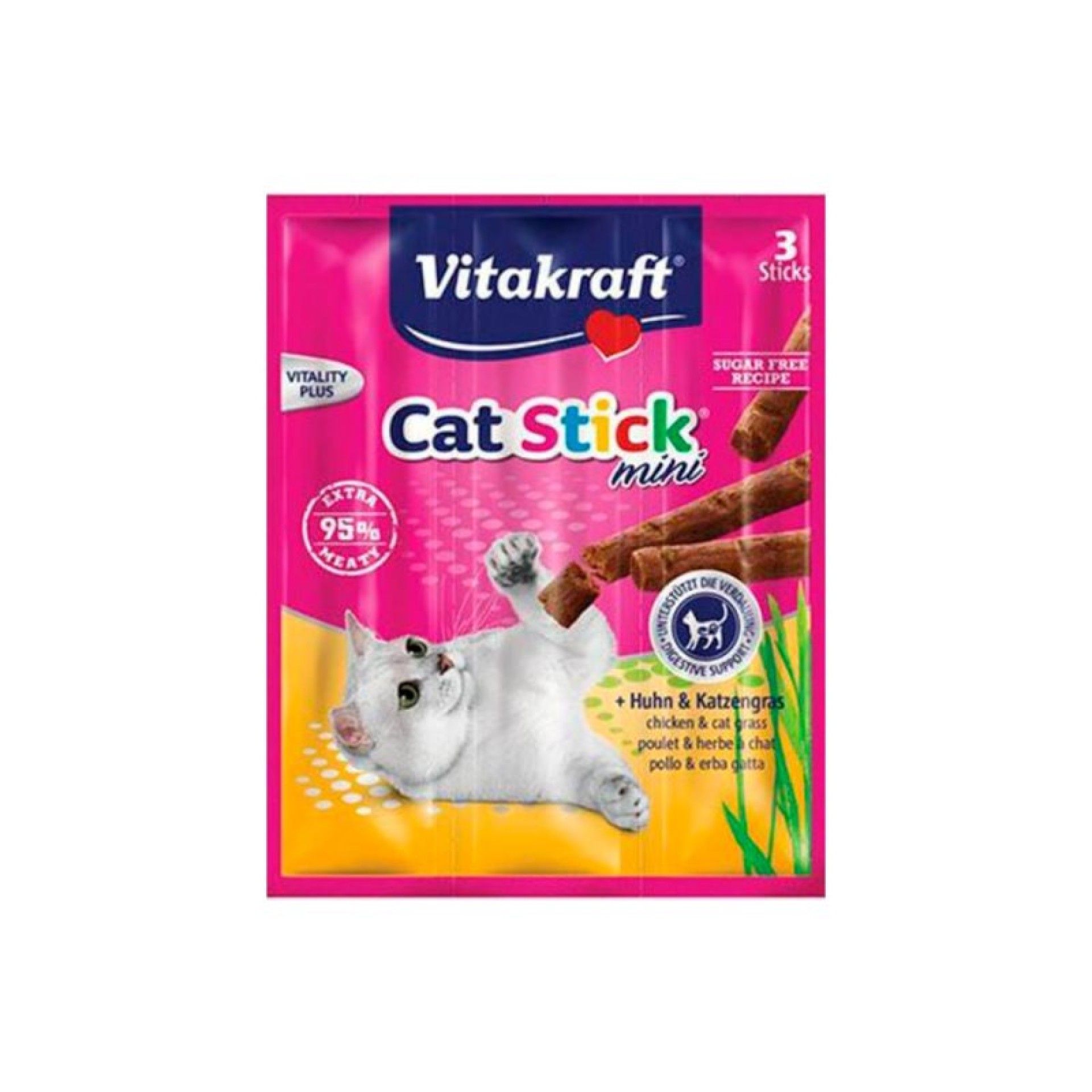 SNACK CAT-STICK FRANGO E ERVA 18GR SNACK CAT-STICK FRANGO E ERVA 18GR