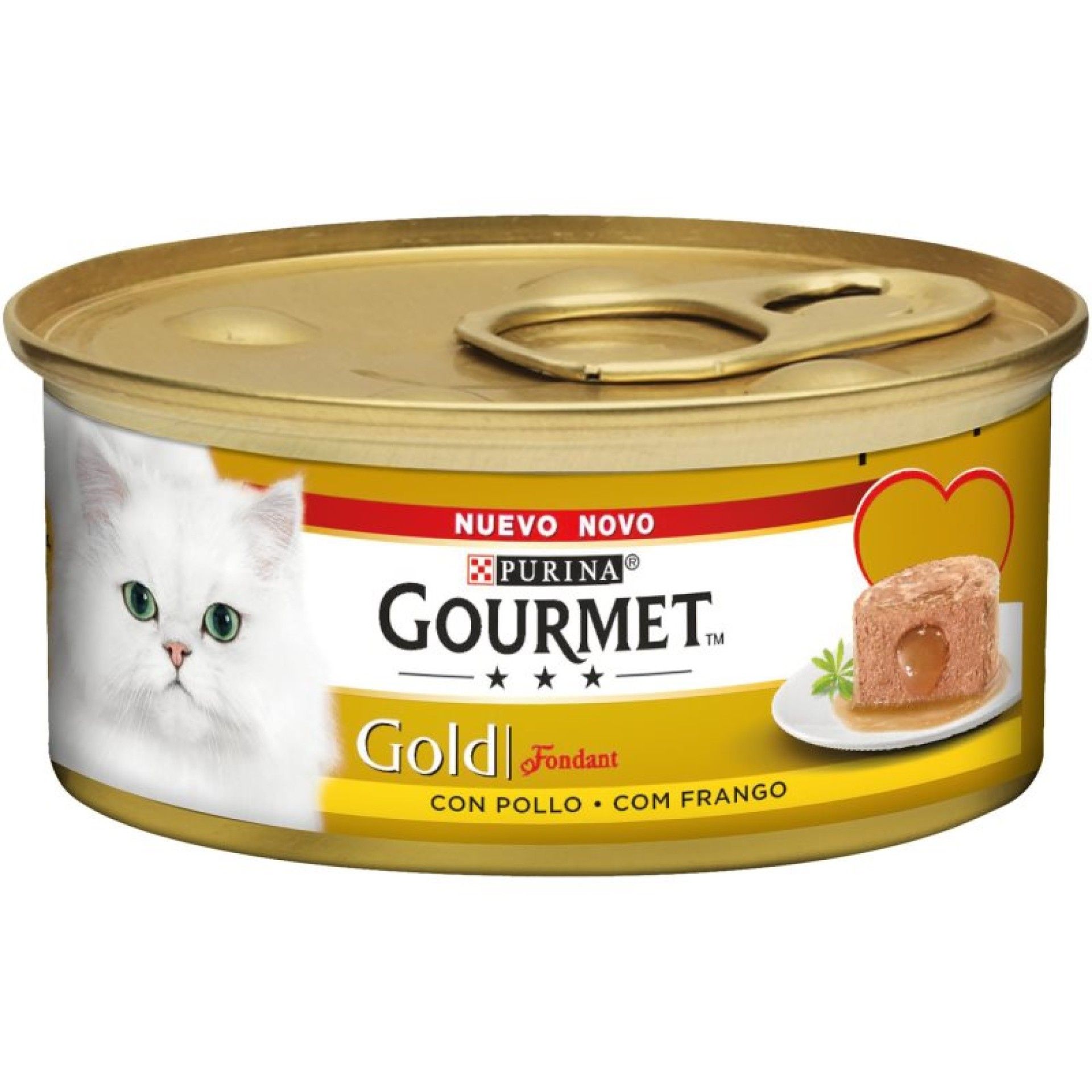 ALIMENTO GATO GOURMET GOLD FONDANT FRANGO 85GR ALIMENTO GATO GOURMET GOLD FONDANT FRANGO 85GR