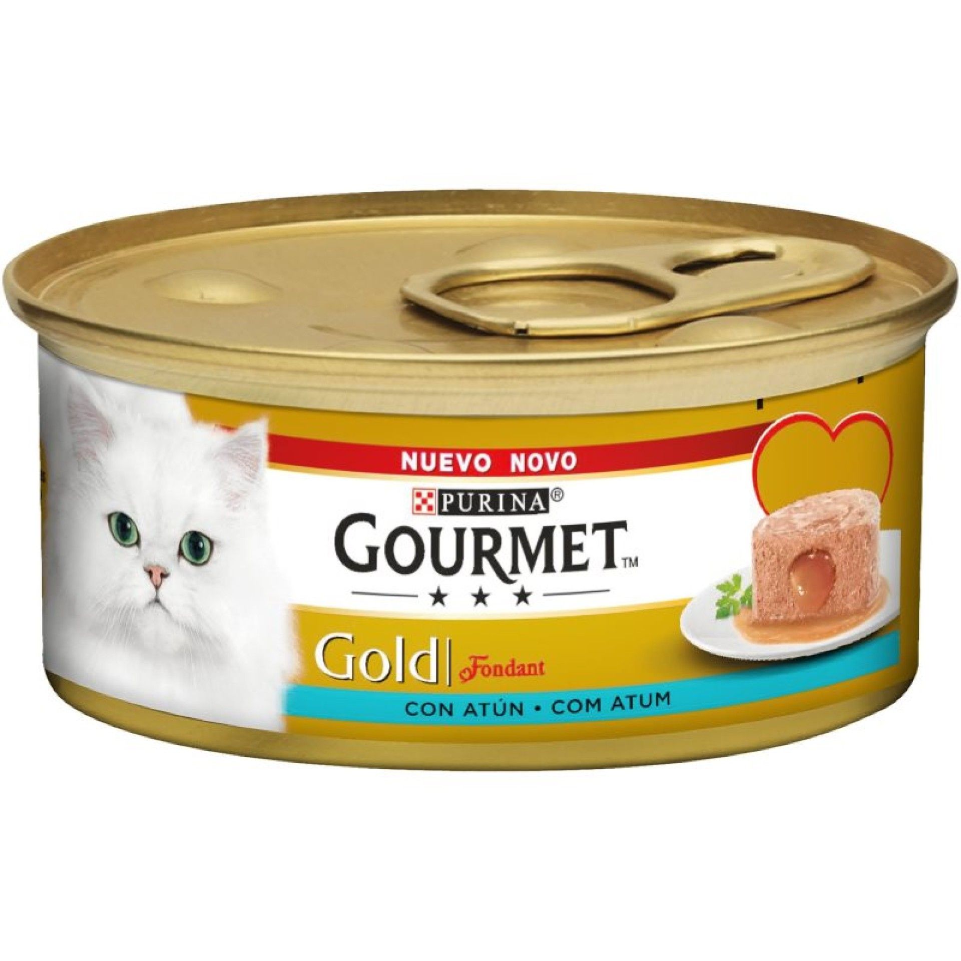ALIMENTO GATO GOURMET GOLD FONDANT ATUM 85GR ALIMENTO GATO GOURMET GOLD FONDANT ATUM 85GR