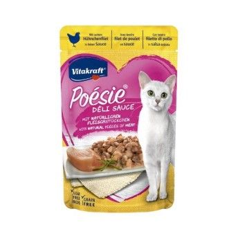 ALIMENTO GATO POESIE DELISAUC PED FRANGO 85GR