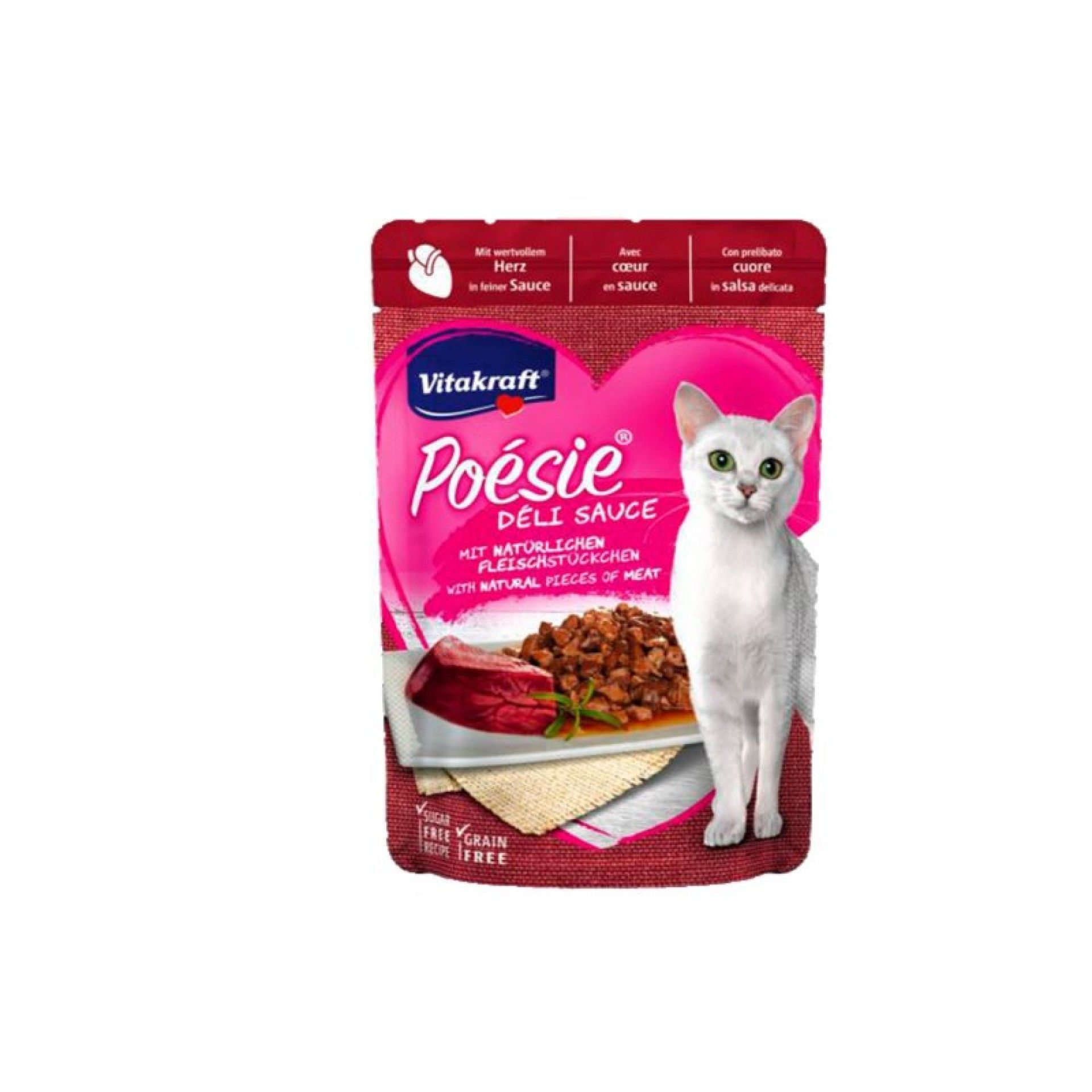 ALIMENTO GATO POESIE DELISAUC PED NATURAIS 85GR ALIMENTO GATO POESIE DELISAUC PED NATURAIS 85GR