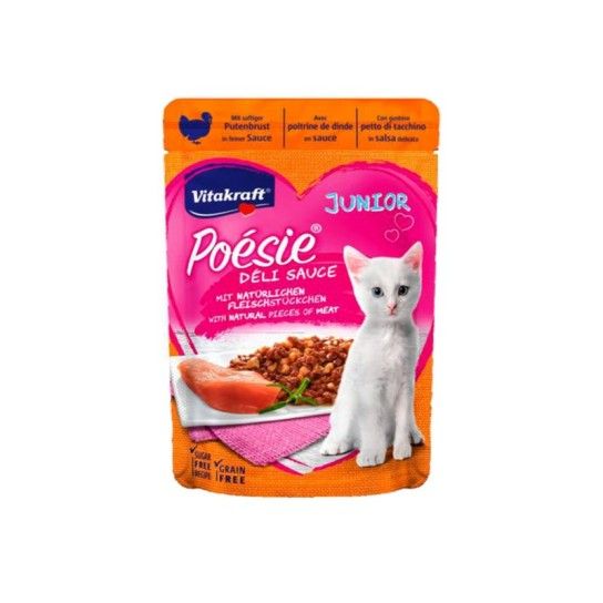 ALIMENTO GATO POESIE DELISAUC JUNIOR PERU 85GR ALIMENTO GATO POESIE DELISAUC JUNIOR PERU 85GR