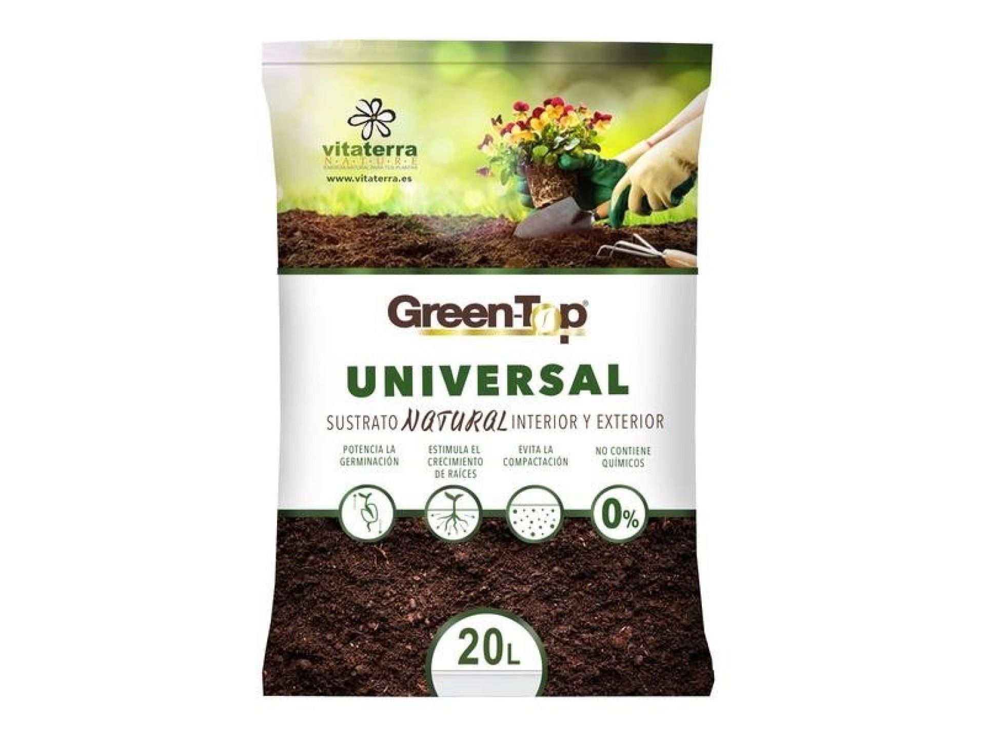 SUBSTRATO GREENTOP UNIVERSAL 20LT SUBSTRATO GREENTOP UNIVERSAL 20LT
