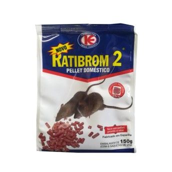 RATICIDA RATIBROM 2 PELLETS 150GR