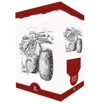 CAIXA VINHO VINIS TINTO P/BIB 3L
