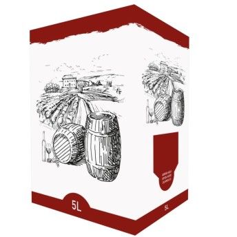CAIXA VINHO VINIS TINTO P/BIB 5L CAIXA VINHO VINIS TINTO P/BIB 5L
