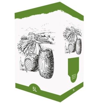 CAIXA VINHO VINIS BRANCO P/BIB 5L CAIXA VINHO VINIS BRANCO P/BIB 5L