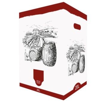 CAIXA VINHO VINIS TINTO P/BIB 20L