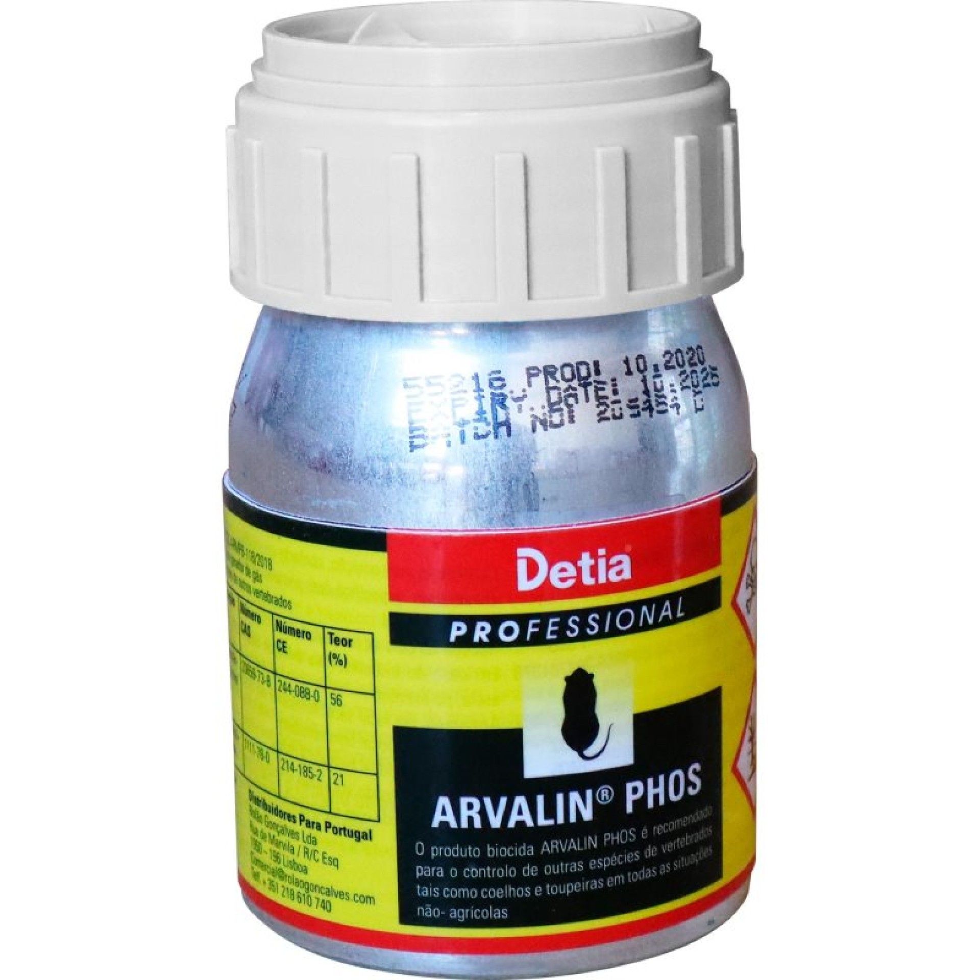 ARVALIN PHOS TOUPEIRAS BOLAS 90GR ARVALIN PHOS TOUPEIRAS BOLAS 90GR