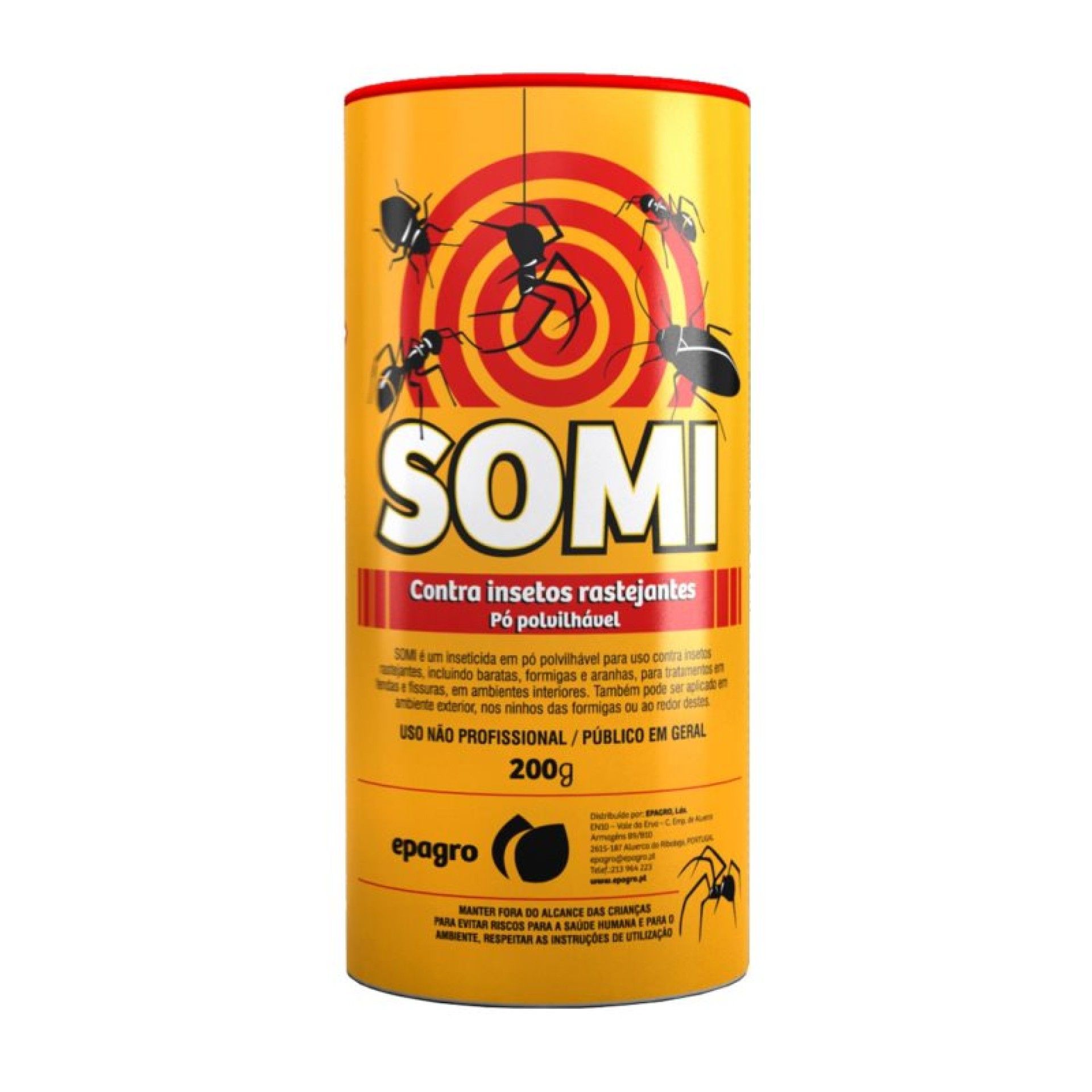 INSETICIDA PÓ SOMI CONTRA RASTEJANTES 200GR INSETICIDA PÓ SOMI CONTRA RASTEJANTES 200GR