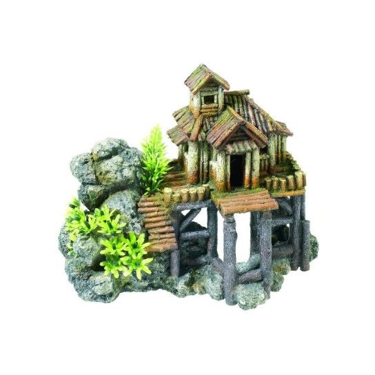 DEC WOOD HOUSE 230X130X180MM