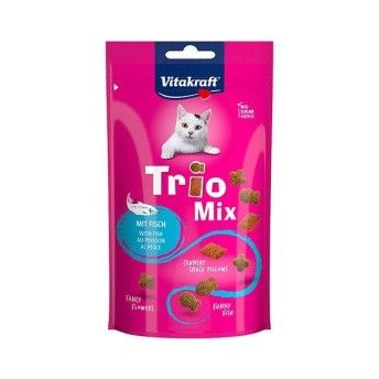 SNACK GATO TRIO PEIXE MIX 60GR
