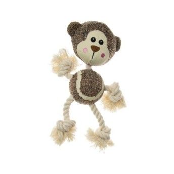 BRINQUEDO P/ C�O MACACO C/CORDA