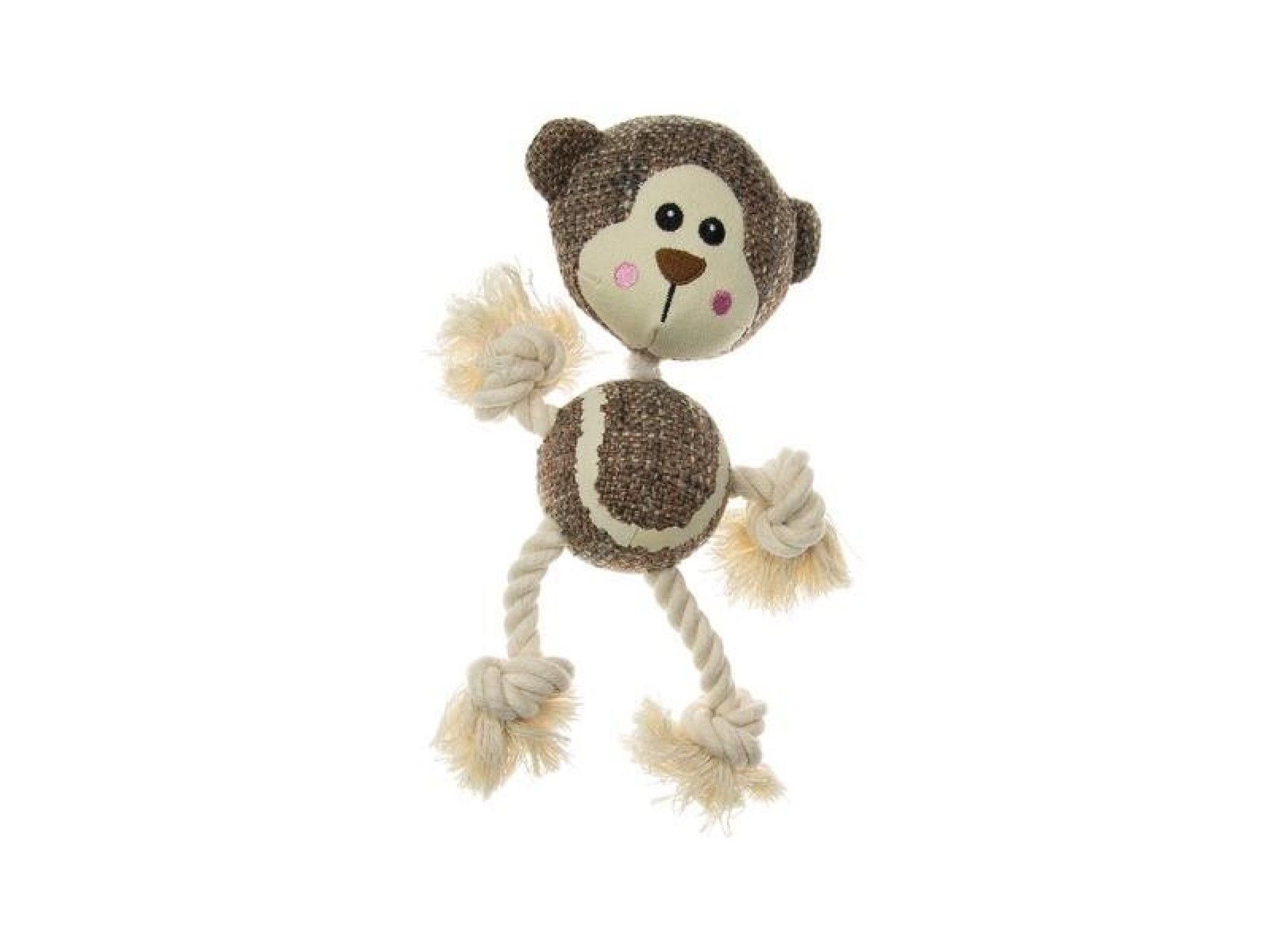 BRINQUEDO P/ CÃO MACACO C/CORDA BRINQUEDO P/ CÃO MACACO C/CORDA