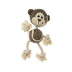 BRINQUEDO P/ CÃO MACACO C/CORDA BRINQUEDO P/ CÃO MACACO C/CORDA