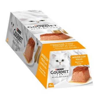 ALIMENTO GATO GOURMET REVELATIONS FRANGO 4X57GR ALIMENTO GATO GOURMET REVELATIONS FRANGO 4X57GR