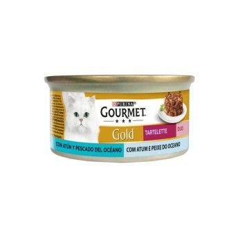 ALIMENTO GATO GOURMET GOLD TART PEIXE OCEAN 85GR