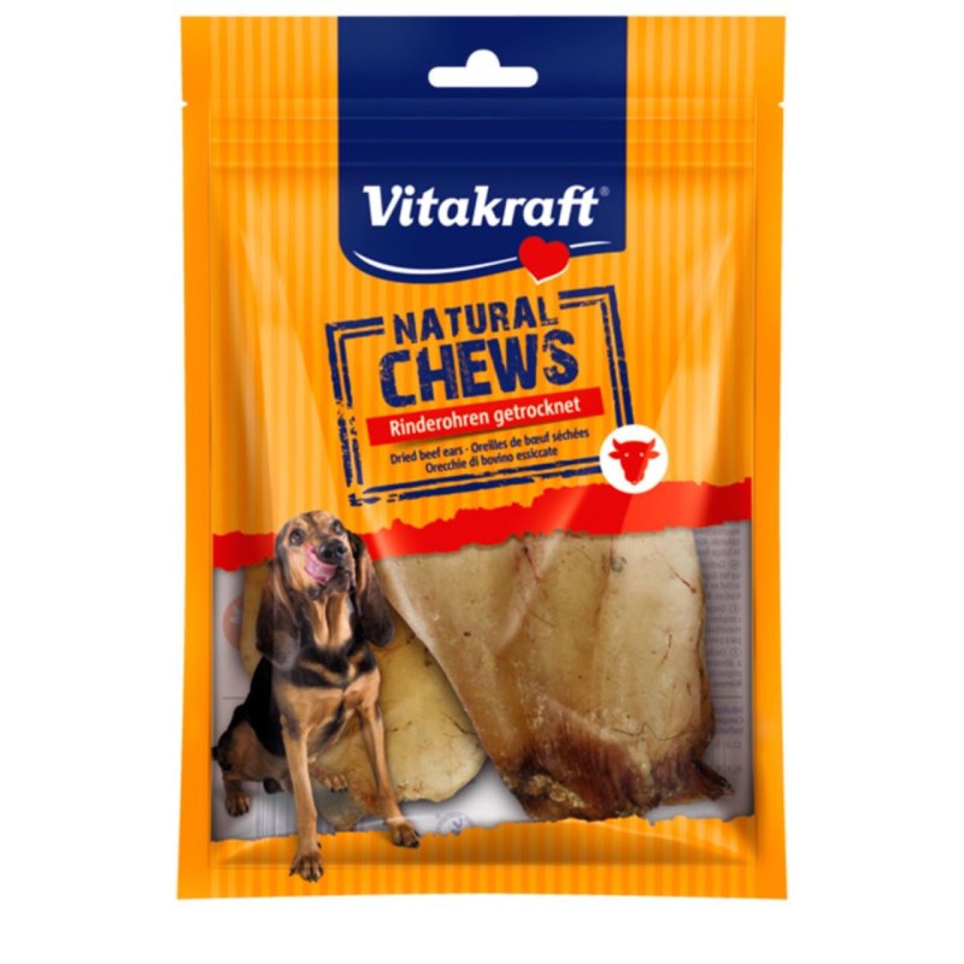 SNACK NATURAL ORELHA VACA 2UN