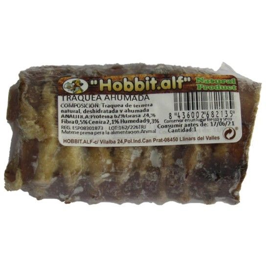 SNACK CÃO TRAQUEIA DE VITELA FUMADA 1UN SNACK CÃO TRAQUEIA DE VITELA FUMADA 1UN