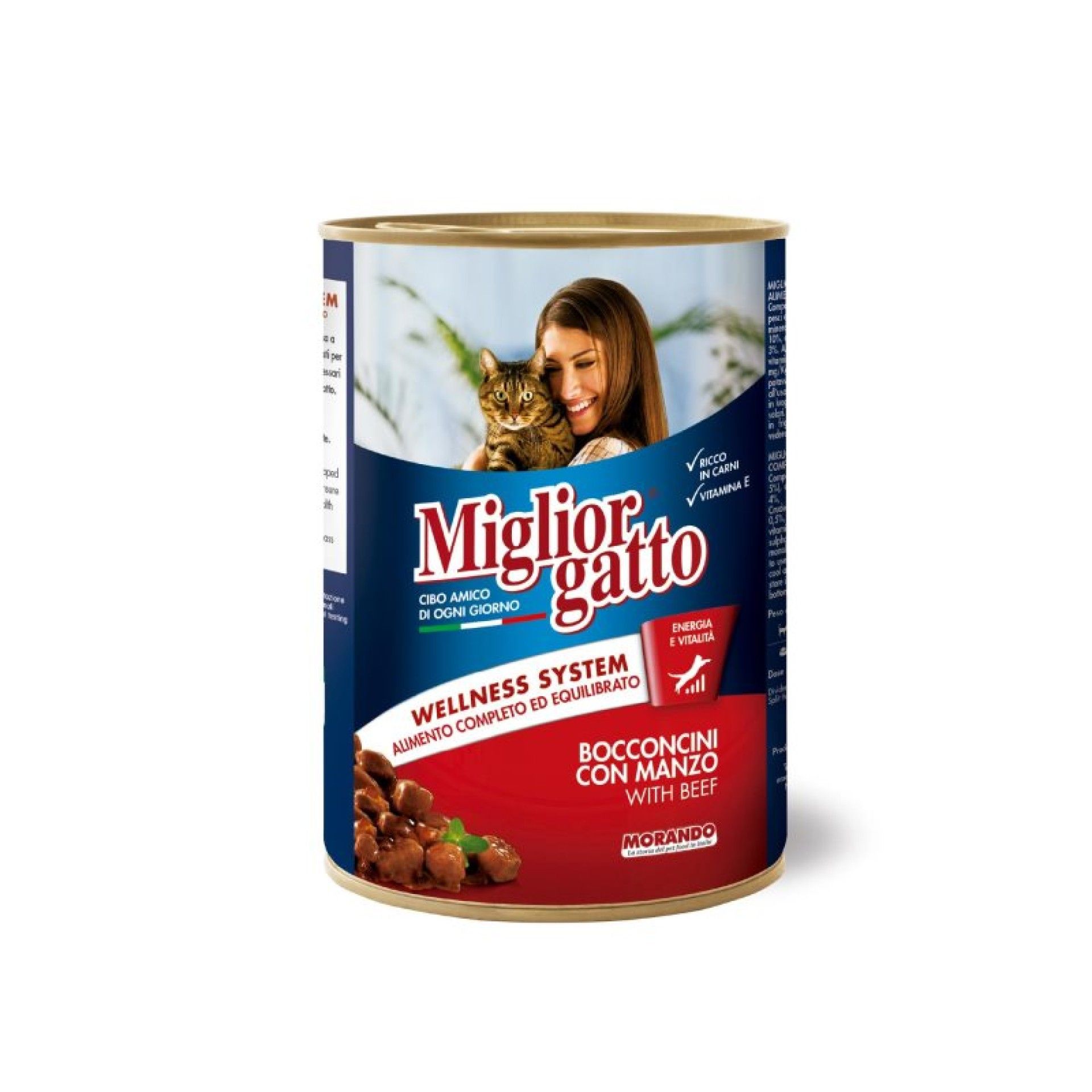 MIGLIOR GATO HÚMIDO PEDAÇOS VACA 405GR MIGLIOR GATO HÚMIDO PEDAÇOS VACA 405GR