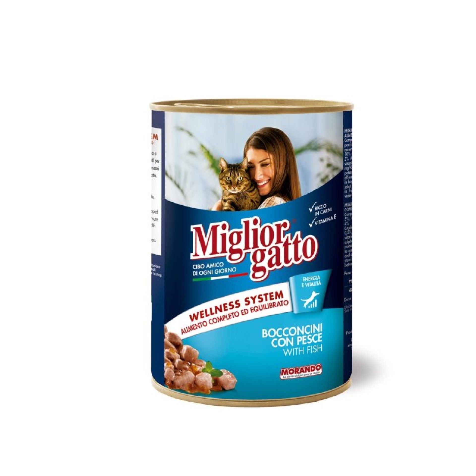 MIGLIOR GATO HÚMIDO PEDAÇOS PEIXE 405GR MIGLIOR GATO HÚMIDO PEDAÇOS PEIXE 405GR