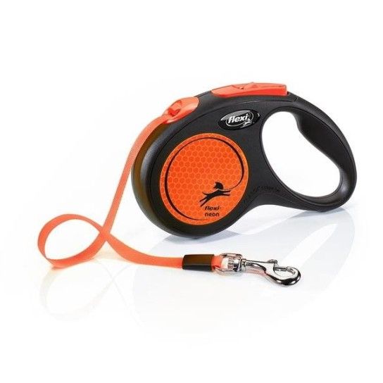 FLEXI  NEON M FITA 5M LARANJA