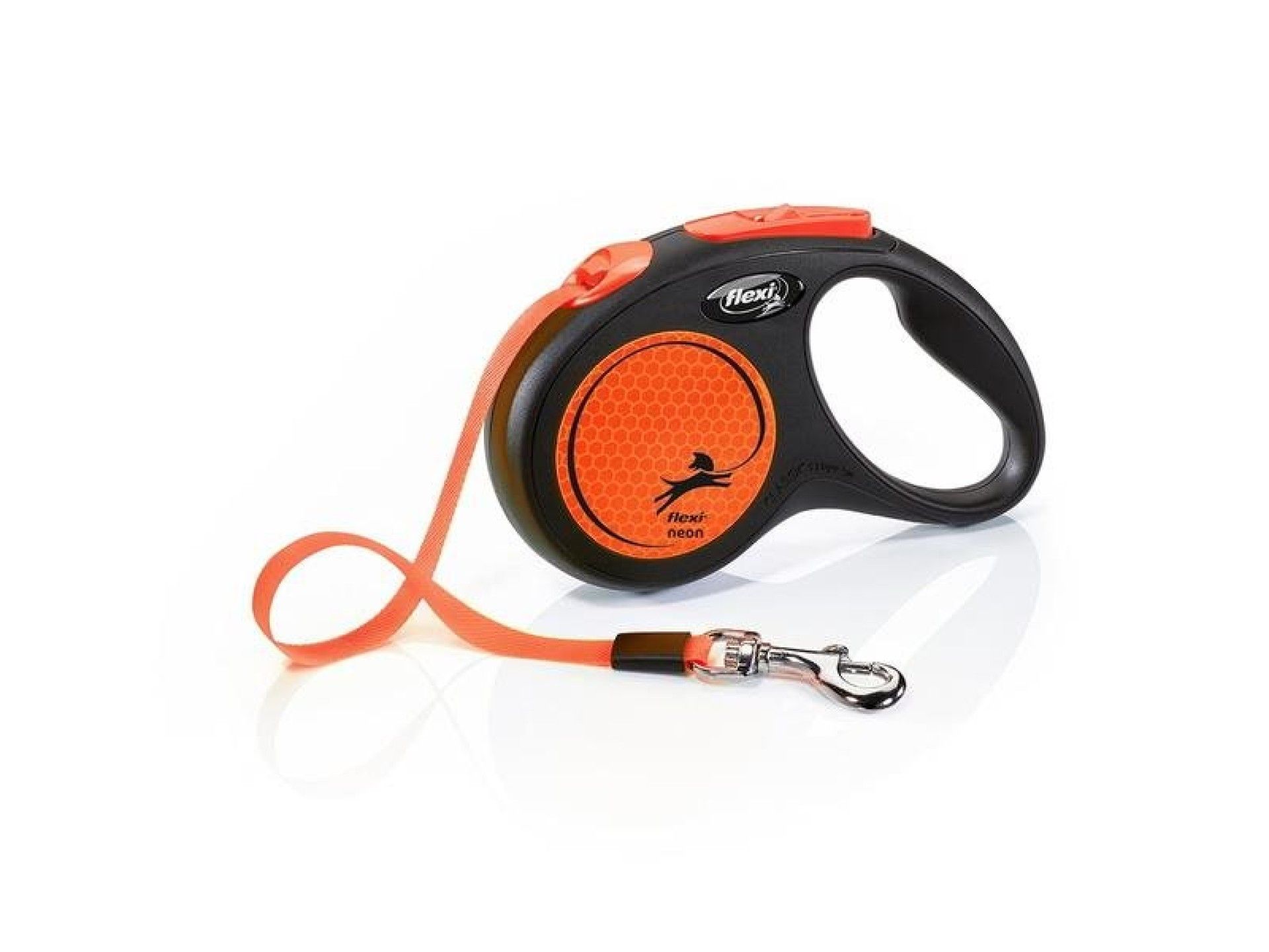 FLEXI  NEON M FITA 5M LARANJA