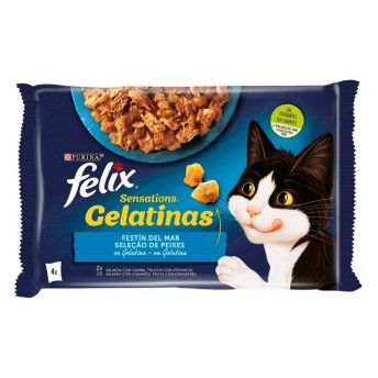 FELIX SENS SEL PEIXE 4X85GR FELIX SENS SEL PEIXE 4X85GR