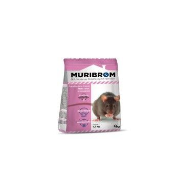 RATICIDA MURIBROM ISCO FRESCO BRODIF 25PPM 1,5KG