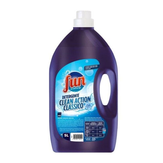 DETERGENTE ROUPA LÍQUIDO FUN CLASSIC 100DS DETERGENTE ROUPA LÍQUIDO FUN CLASSIC 100DS
