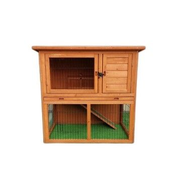 GAIOLA MADEIRA COELHOS 103X53X97CM