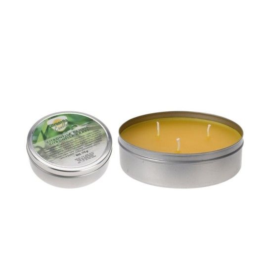VELA CITRONELA 3 PAVIOS LATA VELA CITRONELA 3 PAVIOS LATA