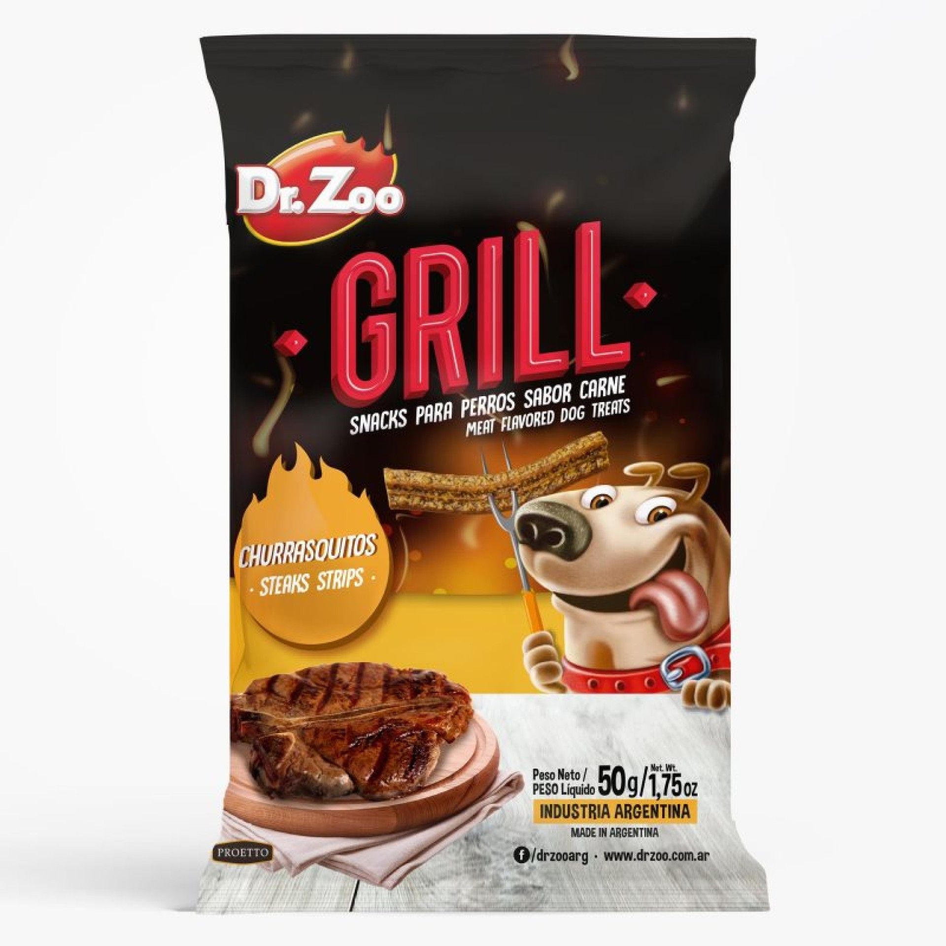 SNACK CÃO GRILL CHURRASQUITOS 50GR SNACK CÃO GRILL CHURRASQUITOS 50GR