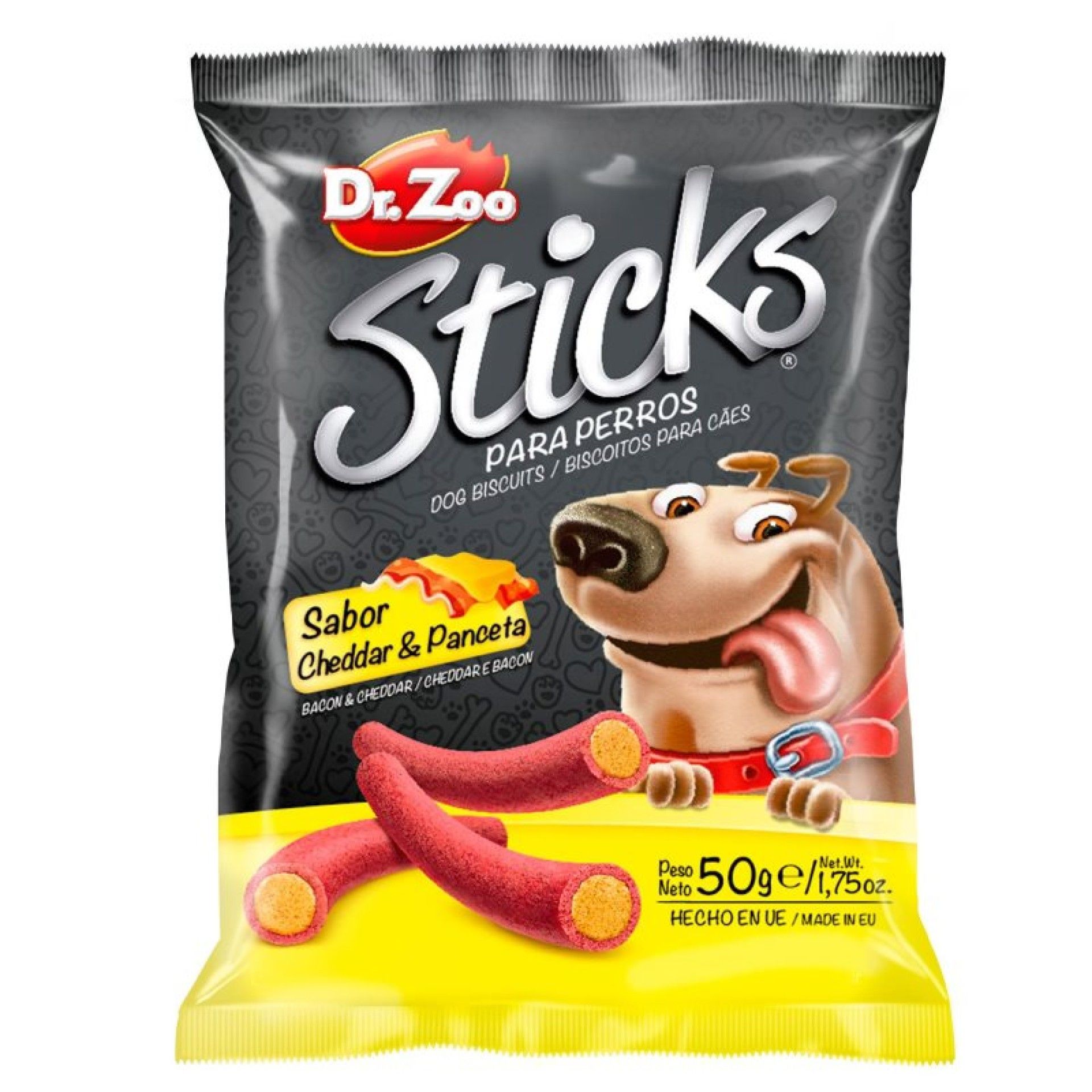 SNACK CÃO STICKS BACON E CHEDDAR 50GR SNACK CÃO STICKS BACON E CHEDDAR 50GR