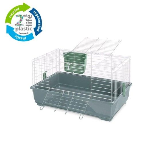 GAIOLA ROEDORES VERDE EASY80 RECYCLE 82X51X31CM GAIOLA ROEDORES VERDE EASY80 RECYCLE 82X51X31CM