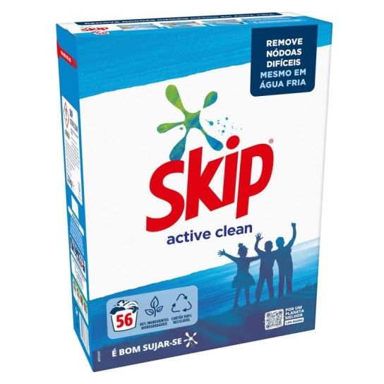 DETERGENTE ROUPA MÁQUINA SKIP ACLEAN 56DS DETERGENTE ROUPA MÁQUINA SKIP ACLEAN 56DS