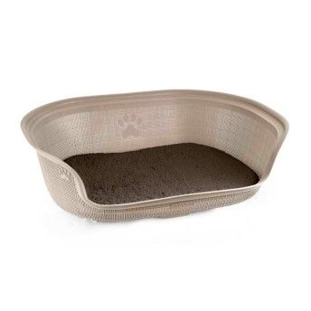 CAMA P/CAO OVAL TAUPE