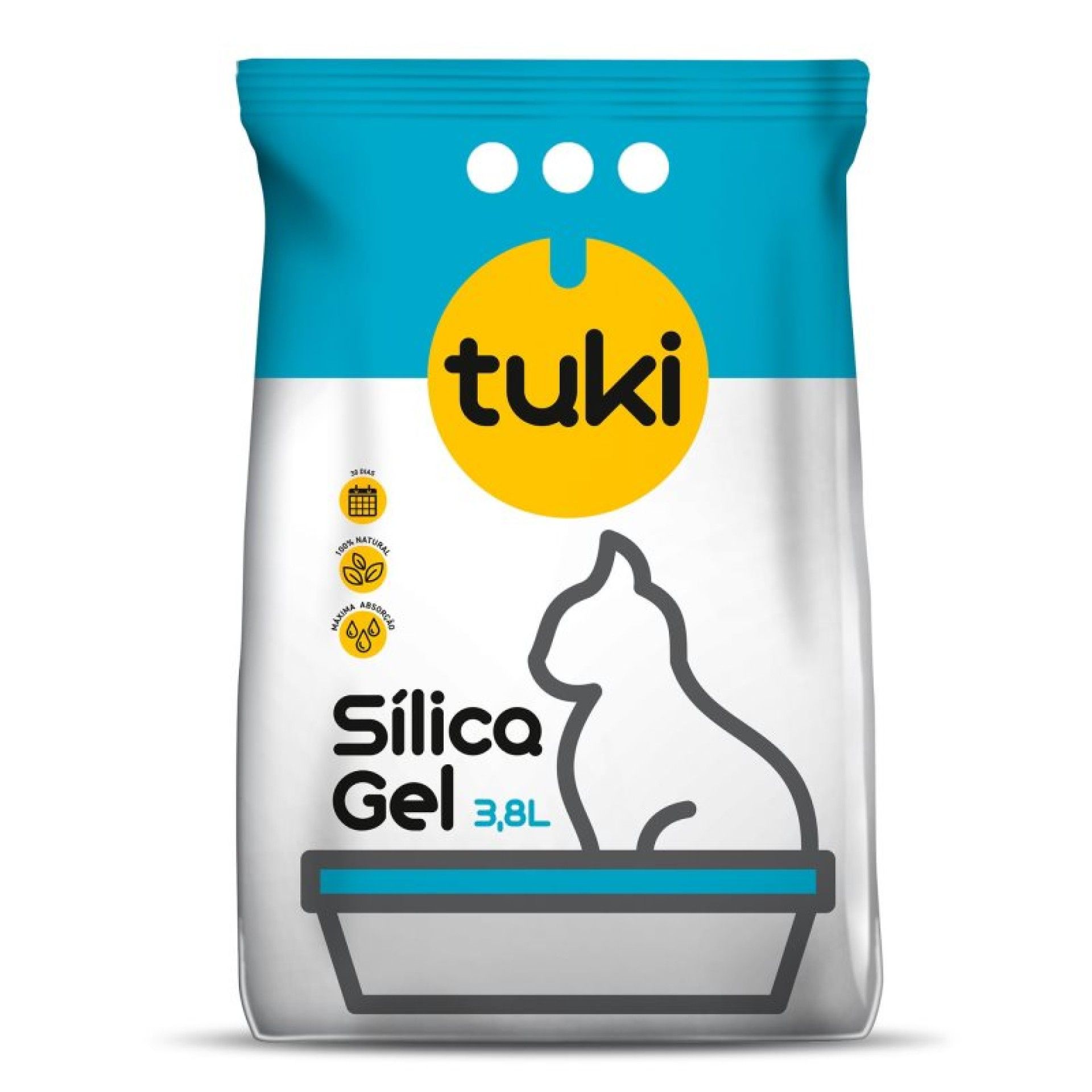 SILICA GATO TUKI 3,8LT