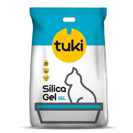 SILICA GATO TUKI 16LT