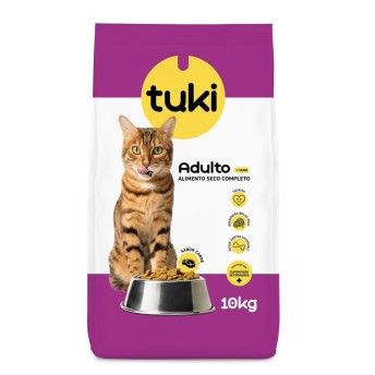 ALIMENTO SECO GATO CARNE TUKI 10KG ALIMENTO SECO GATO CARNE TUKI 10KG