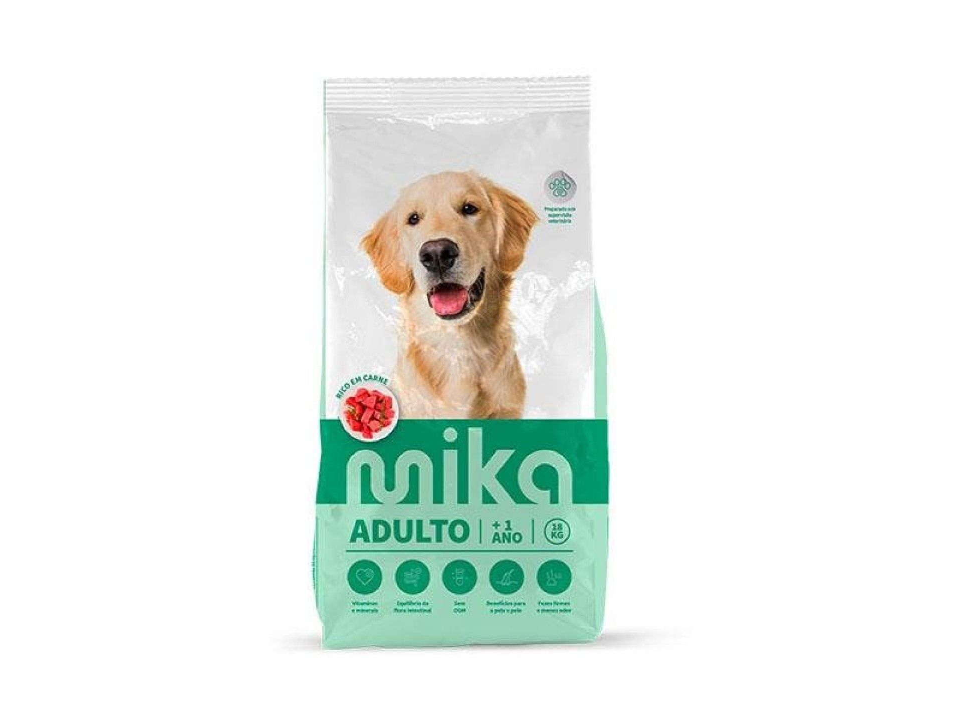 ALIMENTO SECO CÃO MANUTENÇÃO MIKA 18KG ALIMENTO SECO CÃO MANUTENÇÃO MIKA 18KG
