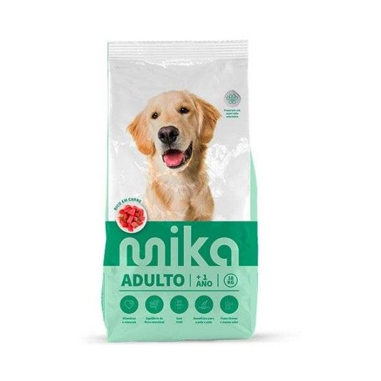 ALIMENTO SECO CÃO MANUTENÇÃO MIKA 18KG ALIMENTO SECO CÃO MANUTENÇÃO MIKA 18KG