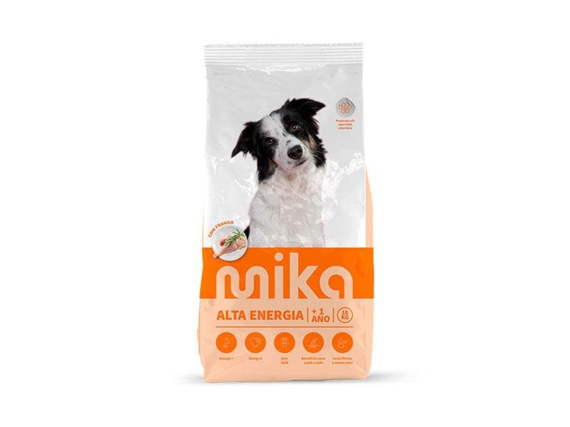 ALIMENTO SECO CÃO ALTA ENERGIA MIKA 18KG ALIMENTO SECO CÃO ALTA ENERGIA MIKA 18KG