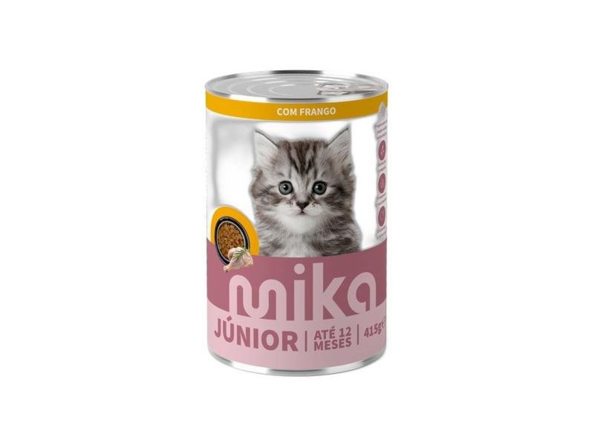 ALIMENTO H�MIDO GATO MIKA FRANGO JUNIOR 415GR